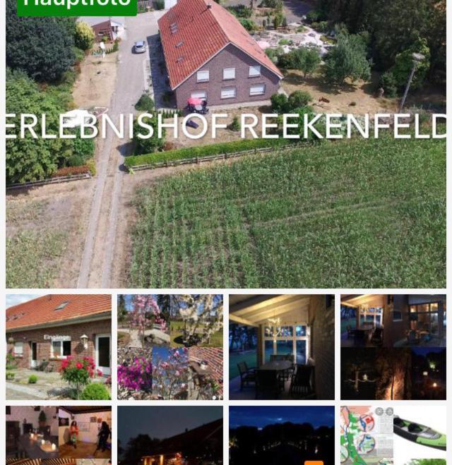 Erlebnishof Reekenfeld Wohnmobilstellplatz Hotel Barssel  Exterior photo
